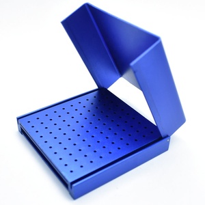 Dental 100 Points Disinfection <strong>Endo</strong> Files <strong>Holder</strong> Box Autoclave Sterilizer Case <strong>Burs</strong> for Oral Care Tools Random Color - Product Image 2
