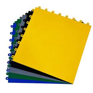 Dalles de sol en PVC emboîtables pour parkings et ateliers de réparation, très demandées - Product Image 1