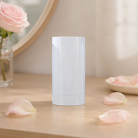 Tube cylindrique vide 30g 50g pour déodorant stick, baume à lèvres, crème visage, avec système rotatif ou pompe pulvérisatrice, marque privée