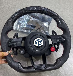 <span class=keywords><strong>Volante</strong></span> Universal deportivo de fibra de carbono para coche para Volkswagen VW <span class=keywords><strong>GOLF</strong></span> POLO MK6 MK7, <span class=keywords><strong>volante</strong></span> con pantalla LED de fibra de carbono - Product Image 1