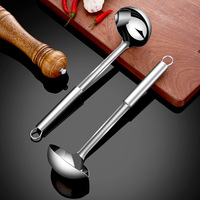 Séparateur d'huile en acier inoxydable, cuillère à soupe robuste, résistante aux hautes températures, ustensile de cuisine de qualité alimentaire pour usage domestique et commercial