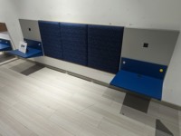 Microtel Inn King Kopfteil Maßgefertigte Hotel-Gästezimmermöbel Bettkopfteil Gastgewerbe-Hersteller