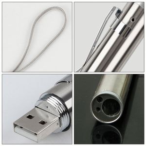 ไฟฉายเลเซอร์มินิ USB ชาร์จได้อเนกประสงค์ 3-in-1 แสงสีแดง คุณภาพสูง - Product Image 4