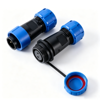 Connecteur étanche IP68 WZUMER SL17 2/3/4 broches, connecteur circulaire électrique industriel