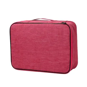 Borsa Organizer per File con serratura borsa portaoggetti portatile custodia sicura per documenti Home Office certificati passaporto di viaggio scatola di File importante