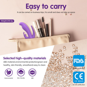 Toparc adulte jouet sexuel femme masturbateur lapin 3 en 1 vagin clitoris Plug Anal orgasme gode vibrateur jouets sexuels pour femme - Product Image 6