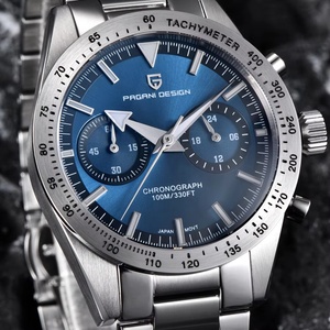 Montres pour hommes PAGANI DESIGN PD-1766, montres de luxe à quartz pour hommes, montre sport VK64, verre saphir AR, chronographe rétro 2025 - Product Image 3