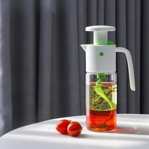 2026 New Arrivals Hot Sale 330ml Oil and Vinegar Salad Dressings Shaker Mixer for <b>Kitchen</b> <b>Gadgets</b> Vinegar Bottle - Product Image 4