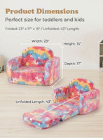 Canapé-lit pliant moderne et personnalisé pour enfant, fauteuil inclinable, mobilier pour bébé, ensemble canapé-chaise pour salon