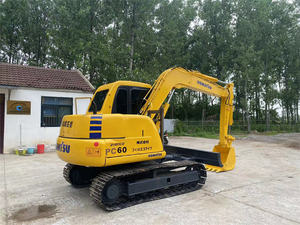 Mini-excavateur PC60-7 Komatsu d'occasion Pelleteuse sur chenilles à bas prix Poids en service de 6 tonnes Moteur Pompe à moteur Noyau d'engrenage - Product Image 4