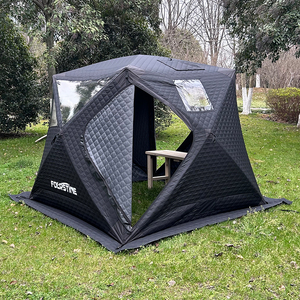 <strong>Pop</strong> <strong>up</strong> Custom Sauna Insulated Ice Fishing Winter Camping <strong>Tent</strong> Outdoor Sauna <strong>Tent</strong> With Heating Stones <strong>6</strong> <strong>Person</strong> Sauna <strong>Tent</strong> - Product Image 2