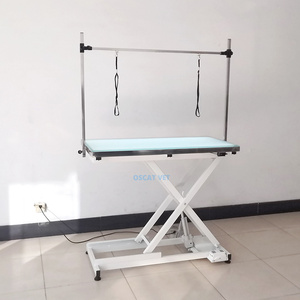 Máquina veterinaria OSCAT, aseo industrial para mascotas, escritorio de pie eléctrico LED moderno, elevación automática de 120*60cm (30-120cm) - Product Image 5