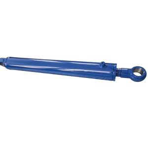 Cilindro hidráulico industrial de servicio pesado de carrera larga tipo molino con montaje de trunnion intermedio MT4 de la serie CDH para puertas de presa pesadas - Product Image 1