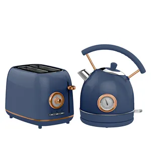 OEM-Toaster-Hersteller niedlicher benutzerdefinierter blauer Sandwich-Hersteller Küchen-Toaster klassischer Toaster