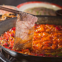 Base de soupe de nouilles instantanées et cubes d'assaisonnement-Hotpot, bouillon d'os, sauce soja, sauce épicée coréenne en gros