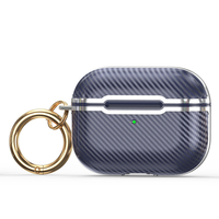 Étui pour écouteurs en fibre de carbone de mode personnalisée pour airpods pro 1 2 3 design de luxe housse pour écouteurs air pods 2021 meilleure vente
