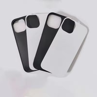 Coque de téléphone personnalisée AilesTecca en TPU+PC blanche vierge pour impression UV pour iPhone X XS XR XS 11 12 13 14 15 16 17 Pro Max 8 7 Plus