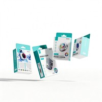 Boîte en carton blanc rigide pour envoi postal, boîtes d'expédition en carton ondulé en forme d'avion, emballage de produits électroniques avec gaufrage