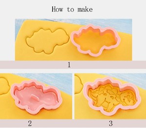 8 pièces/ensemble <span class=keywords><strong>dinosaure</strong></span> forme <span class=keywords><strong>emporte</strong></span>-pièces en plastique <span class=keywords><strong>3D</strong></span> dessin animé présable Biscuit moule Cookie timbre cuisine cuisson pâtisserie ustensiles de cuisson aussi - Product Image 4