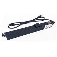 Unité de distribution d'alimentation Pdu de compteur intelligent intelligent monophasé 220V C19 16A