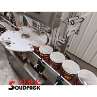 Machine automatique de thermoscellage par induction de tasse de Ppaer de pot en plastique d'animal familier de Solidpack