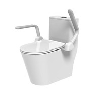 Barre d'appui de sécurité pour toilettes, pour personnes âgées et handicapées, en plastique écologique, haute qualité, design moderne, pour cuisine, salle de bain, salle à manger