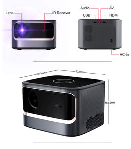 <span class=keywords><strong>Mini</strong></span> <span class=keywords><strong>Proyector</strong></span> Portátil Inteligente y Económico para Juegos, 850 Lúmenes, Tiro Corto, 4K de Alta Resolución, Android C5 Pro <span class=keywords><strong>Yg</strong></span> <span class=keywords><strong>300</strong></span> - Product Image 4