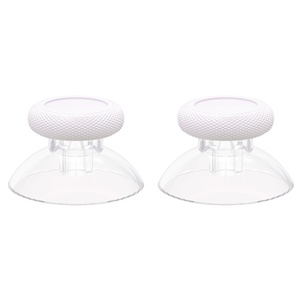 Kit de Reparación de Joystick EXtremeRate, Palanca Analógica Blanca y Transparente Personalizada, Reemplazo de Botón de Joystick para Control de Xbox Series X S - Product Image 1