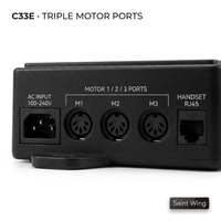 Boîtier de commande d'actionneur linéaire à triple moteur Saint Wing C33E 300W pour bureau debout d'angle en L à 3 moteurs