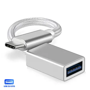 USB 3.0 tip C kablo alüminyum alaşımlı OTG veri şarj kablosu USB C USB 3.0 adaptör kablosu