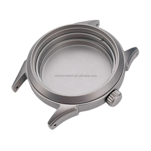 Boîtier de montre de plongée 38 mm personnalisé en usine, vente chaude, pour <span class=keywords><strong>Seiko</strong></span> Mod NH34 NH35, pièces de montre - Product Image 1