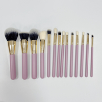Vente en gros de 15 pinceaux de maquillage personnalisés Set de maquillage professionnel pour fond de teint
