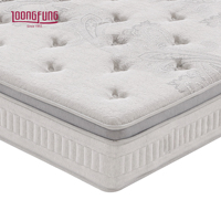 Matelas en latex naturel LOONGFUNG, taille Queen et King, certifié OEKO-TEX, fabricant en gros OEM pour la maison et l'hôtellerie