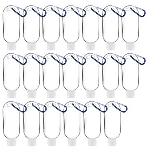 Mini Transparent Keychain Bottles Portable <strong>Travel</strong> Plastic Leakproof Empty <strong>Containers</strong> Flip Cap <strong>Liquid</strong> Cosmetics <strong>Container</strong> Tools - Product Image 2