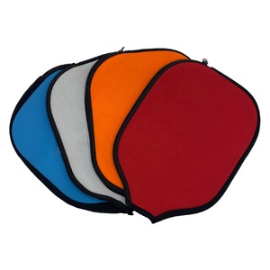 Bolsas de malla de nylon cubierta de paleta pickleball neopreno con clip de valla - Product Image 6