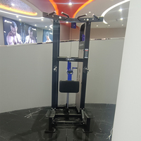Máquina de Gimnasio Comercial para Flexión y Extensión de Extremidades Superiores, Asistida por Peso, para Flexiones y Dominadas