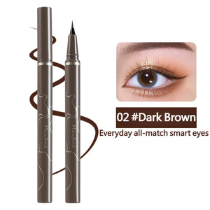 Crayon Eyeliner Liquide Mat Ultra Fin 0,01 mm, Encre Noire Imperméable, Rétractable, Multichrome, pour Cils - Product Image 3