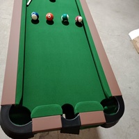 Table d'entraînement de billard en bois à cinq points 5ft pliable dispositif de pratique de précision de piscine maison compétences de base retour de balle personnalisé