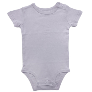 Romper Casual Unisex para Bebés Recién Nacidos, Color Rosa Pálido, Venta al por Mayor, Rompers de Verano para Niños y Niñas, de Algodón Orgánico - Product Image 4