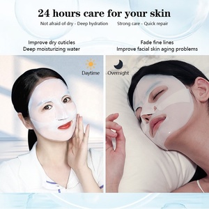 Hidrogel Hidratante <span class=keywords><strong>de</strong></span> Marca Privada con Retinol, Vitamina C, Blanqueador, Reafirmante, Colágeno Facial, Bio-Colágeno <span class=keywords><strong>Real</strong></span> para Tratamiento Facial Nocturno Profundo - Product Image 3