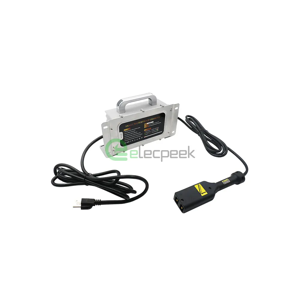 18A 36V 110-120 V IP67 Pin Lithium sạc năng lượng mặt trời cho xe điện/Xe golf