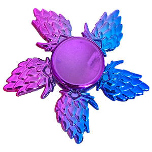 Nouveau Gyroscope en plastique dégradé jouets de décompression Spinner à main haut de doigt vente en gros - Product Image 3