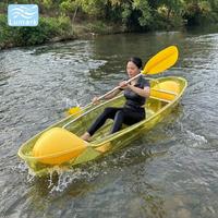Sac flottant latéral transparent pour siège de kayak en cristal coloré avec kit complet pour entrepôt de station balnéaire de Lumark Professional, Chine