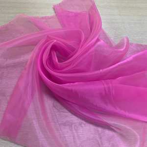 <span class=keywords><strong>Tissu</strong></span> Organza Léger 100% Polyester Personnalisé en Gros pour Robes de Mariage, Textiles de Maison et Sacs - Product Image 3