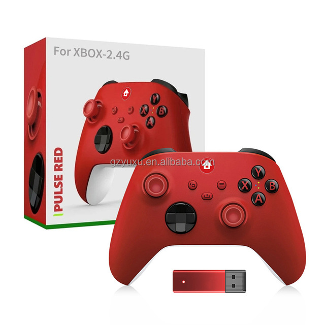 YUXU USB 2.4G Wireless Ergonomic Game Controller with Dual Joystick and Vibration for PC Android TV Box Retro Console