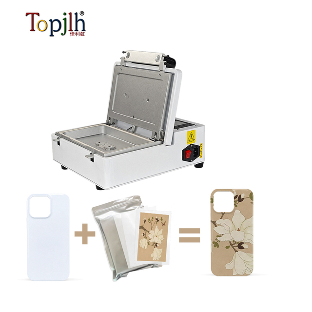 Topjlh 3D Sublimation Machine for Phone Case Customization Easy Operate High Quality Vacuum Technology for Premium Printing