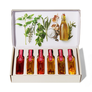 Set de Regalo de Aceite de Oliva Orgánico Premium Prensado en Frío con Infusión de Especias, 6 Variedades con Infusión de Hierbas para Sazonar - Product Image 3