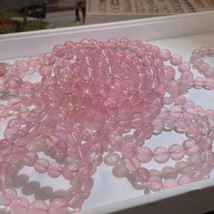 Bracciali in quarzo rosa di alta qualità all'ingrosso bracciali in cristallo di quarzo rosa <span class=keywords><strong>starlight</strong></span> del mozambico - Product Image 6