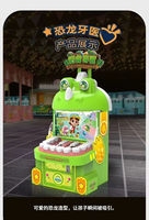 Machine de jeu de puzzle à monnayeur Dinosaure Dentiste, ludique et captivante, pour l'amusement
