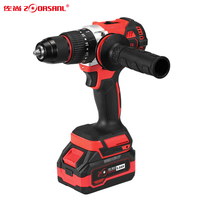 Perceuse à percussion sans fil 18V 13mm, qualité industrielle, moteur sans balais, vitesse variable, pour bricolage et travaux de construction domestiques ZSDZ-1803